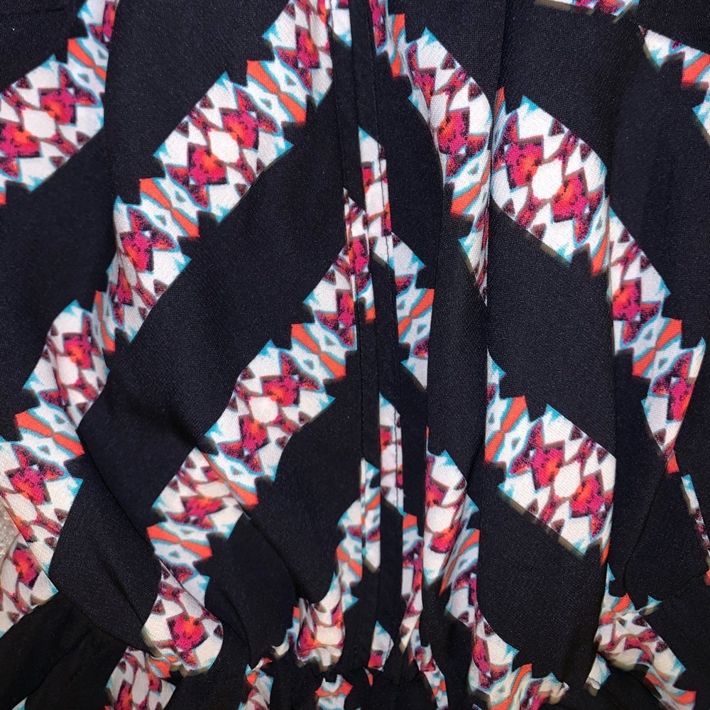 Xhilaration Black & Red Romper size XS - Picture 6 of 10